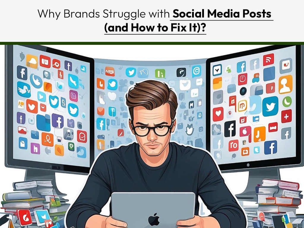 Why brands struggle with social media posts and how to fix content performance issues.
