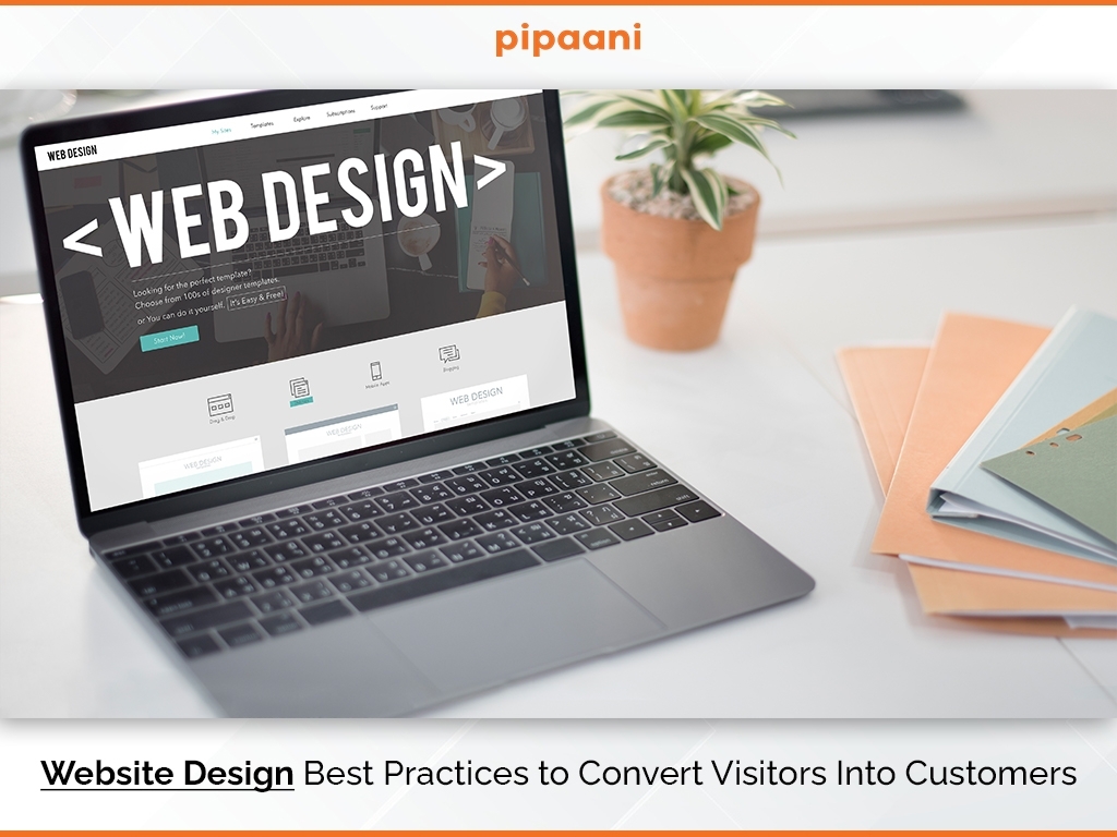 Website design best practices to convert visitors into customers with UX, CTA and responsive layout