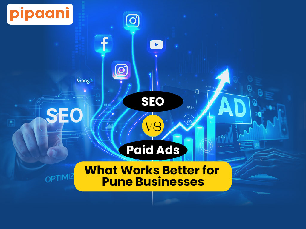 SEO vs Paid Ads comparison for Pune businesses to improve marketing ROI