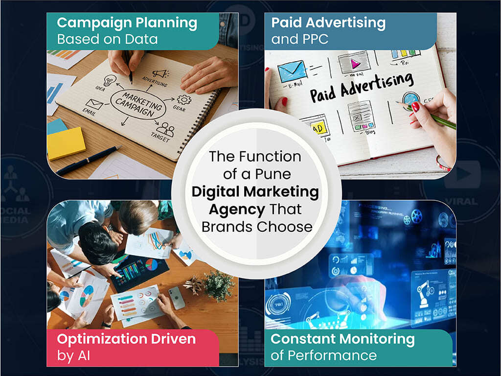 Role of a Pune digital marketing agency chosen by brands infographic