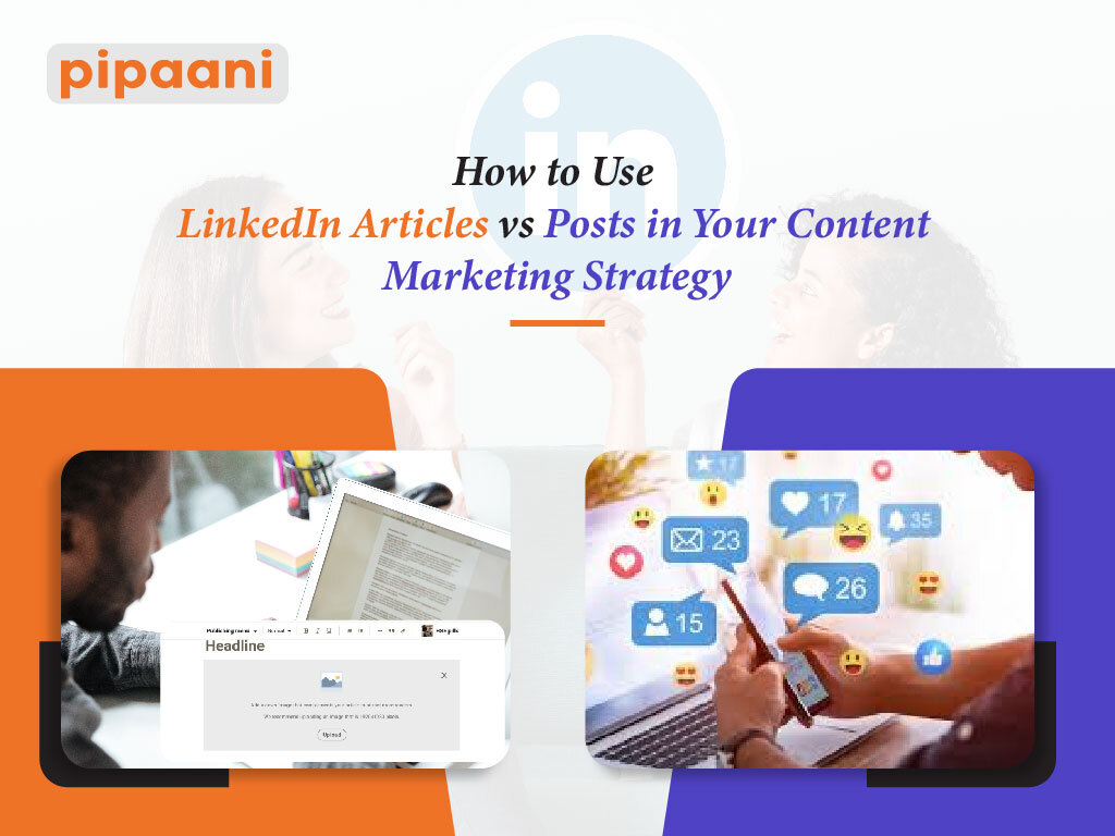 LinkedIn articles vs posts comparison for content marketing strategy, thought leadership, and B2B lead generation